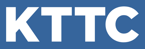 KTTC logo on a blue background