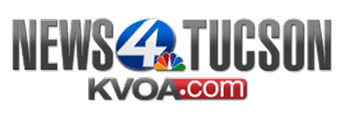 Logo of News 4 Tucson with KVOA.com on a white background