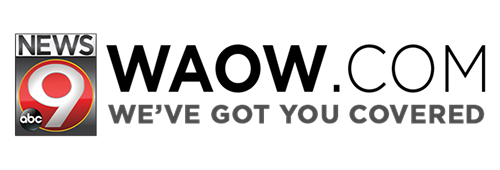 Logo of WAOW.com with a red circle and 'WE'VE GOT YOU COVERED' text on a white background