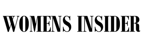 Text 'WOMENS INSIDER' in black on a white background